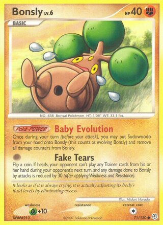 Bonsly 71/130 - Diamond & Pearl Base