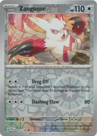 Zangoose 147/198 - Scarlet & Violet Base