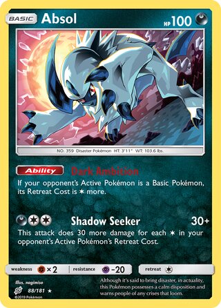 Absol 88/181 - Team Up