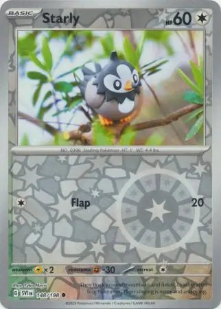 Starly 148/198 - Scarlet & Violet Base