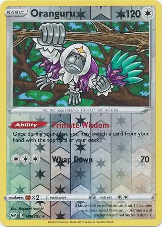 Oranguru 148/202 - Sword & Shield Base