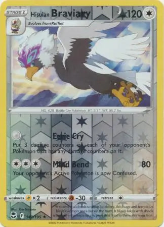 Hisuian Braviary 149/195 - Silver Tempest