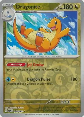 Dragonite 149/165 - Scarlet & Violet 151
