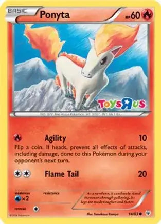 Ponyta Toys R Us 14 - Miscellaneous Promos
