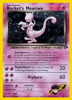 Rocket's Mewtwo 14/132 - Gym Challenge