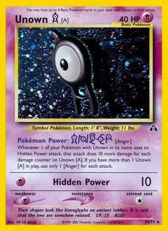 Unown [A] 14/75 - Neo Discovery