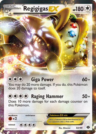 Regigigas-EX 82/99 - Next Destinies