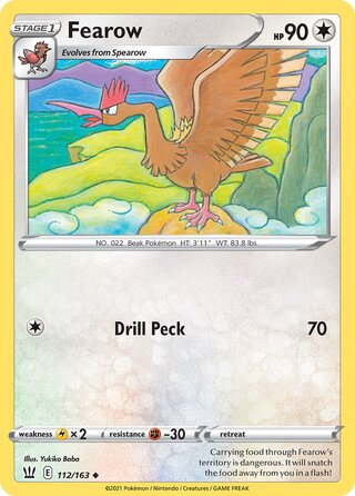 Fearow 112/163 - Battle Styles