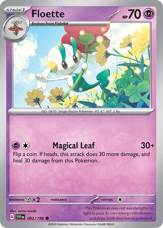 Floette 092/198 - Scarlet & Violet Base