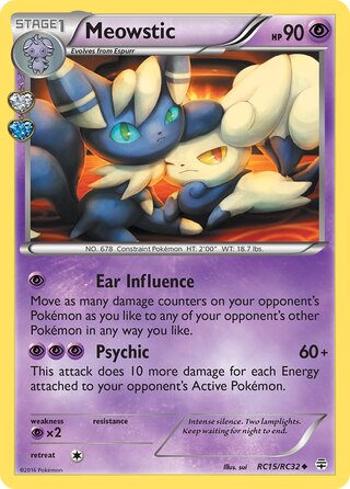 Meowstic RC15/RC32 - Generations