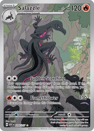 Salazzle 224/217 - Ascended Heroes