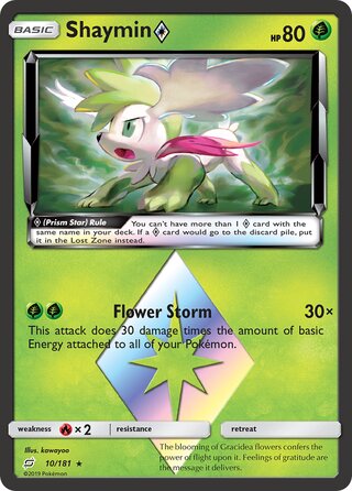 Shaymin ◇ 10/181 - Team Up