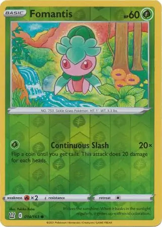 Fomantis 014/163 - Battle Styles