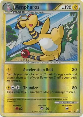 Ampharos 14/123 - HeartGold & SoulSilver