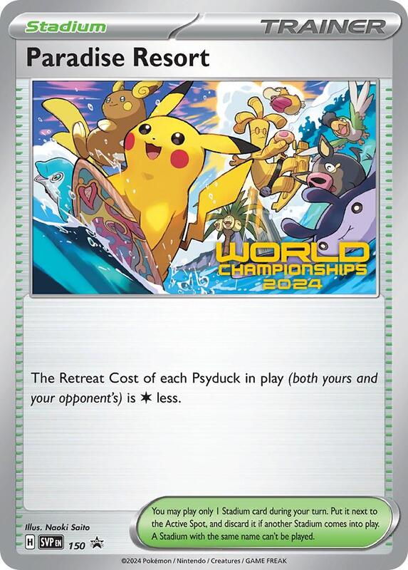 Paradise Resort World Championships 2024 150 - Scarlet & Violet Promos