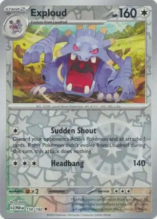 Team Rocket's Persian ex 150/182 - Paradox Rift