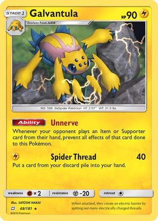 Galvantula 48/181 - Team Up