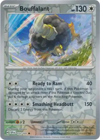 Bouffalant 151/191 - Surging Sparks