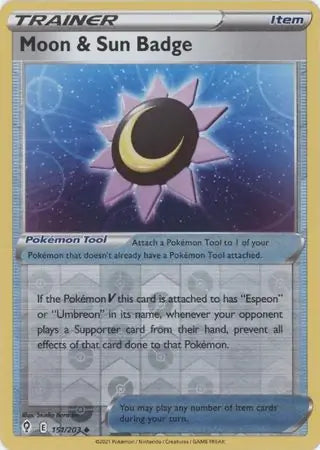 Moon & Sun Badge 151/203 - Evolving Skies