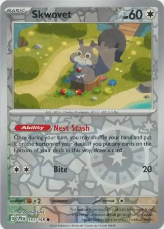 Skwovet 151/198 - Scarlet & Violet Base