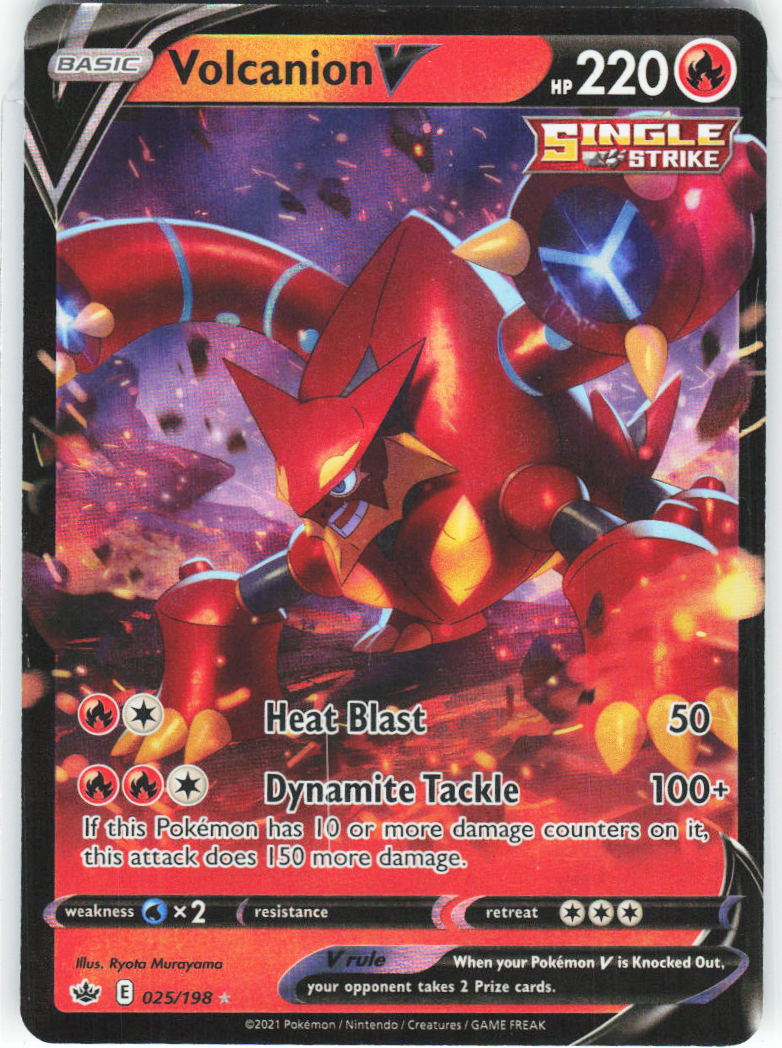 Volcanion V 025/198 - Chilling Reign