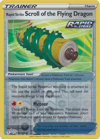 Rapid Strike Scroll of the Flying Dragon 153/203 - Evolving Skies