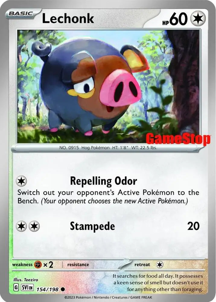 Lechonk GameStop Promo 154 - Miscellaneous Promos