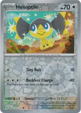 Helioptile 154/191 - Surging Sparks