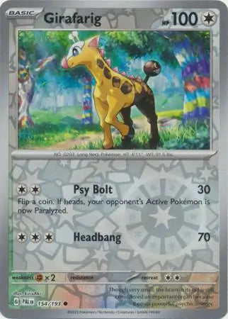 Girafarig 154/193 - Paldea Evolved
