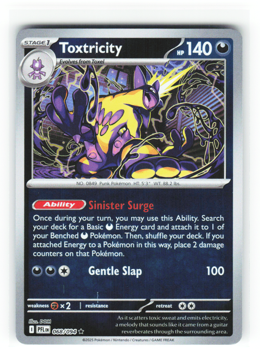 Toxtricity 068/094 - Phantasmal Flames - NM (ID: 53134931119444) - front