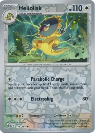 Heliolisk 155/191 - Surging Sparks