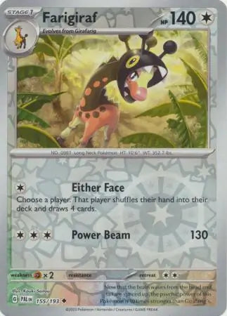 Farigiraf 155/193 - Paldea Evolved