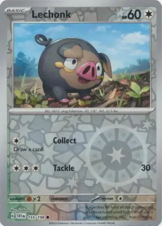 Lechonk 155/198 - Scarlet & Violet Base