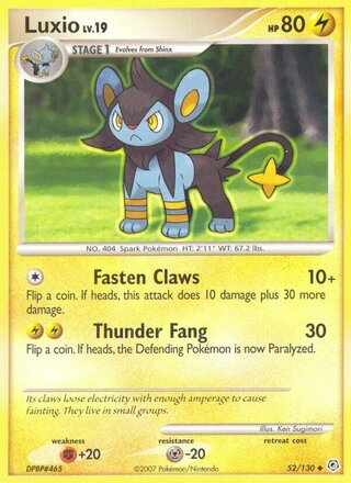 Luxio 52/130 - Diamond & Pearl Base