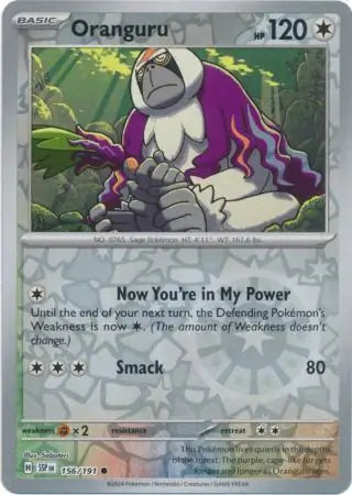 Oranguru 156/191 - Surging Sparks