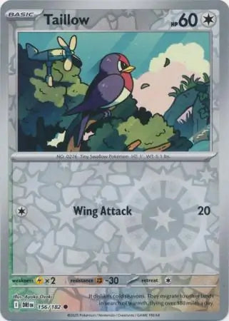 Taillow 156/182 - Destined Rivals