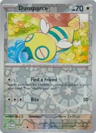Dunsparce 156/193 - Paldea Evolved