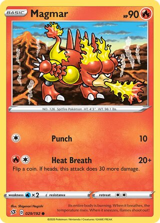 Magmar 029/192 - Rebel Clash