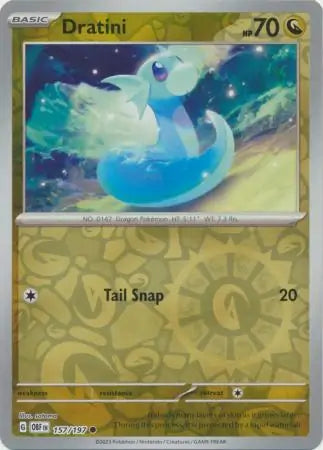 Dratini 157/197 - Obsidian Flames