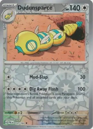 Dudunsparce 157/193 - Paldea Evolved