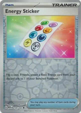 Energy Sticker 159/165 - Scarlet & Violet 151