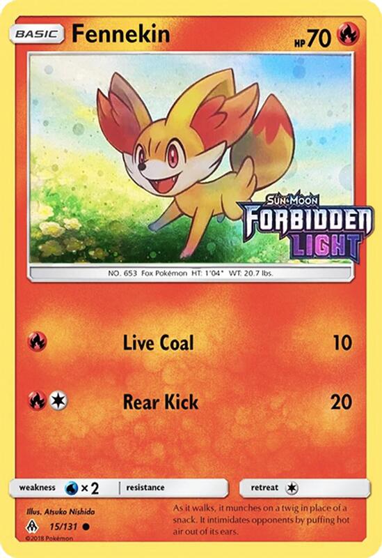 Fennekin Toys R' Us Promo 15 - Sun & Moon Black Star Promo