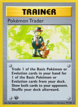 Pokémon Trader 77/102 - Base Set