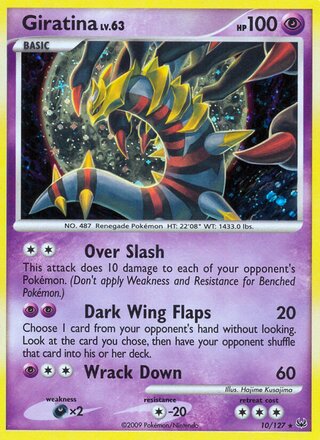 Giratina 10/127 - Platinum