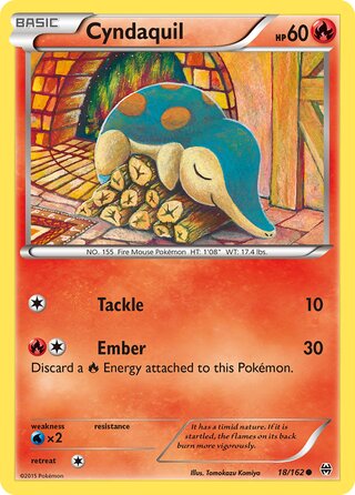 Cyndaquil 18/162 - BREAKthrough