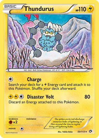 Thundurus 50/113 - Legendary Treasures