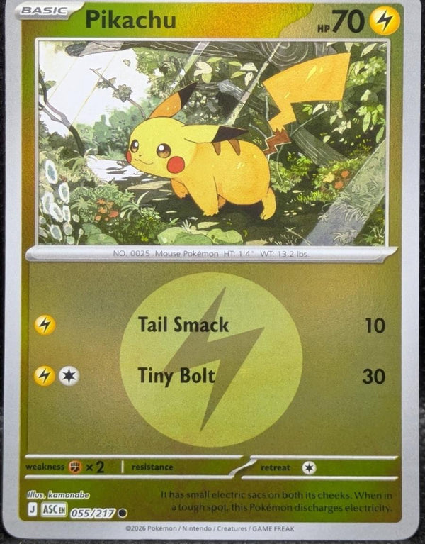 Pikachu 055/217 - Ascended Heroes