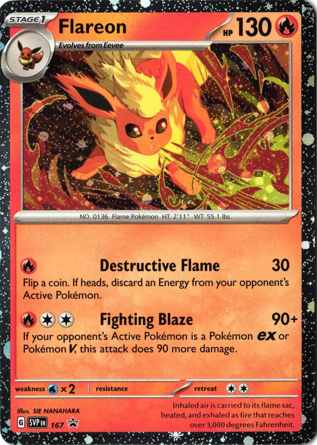 Flareon 167 - Scarlet & Violet Promos