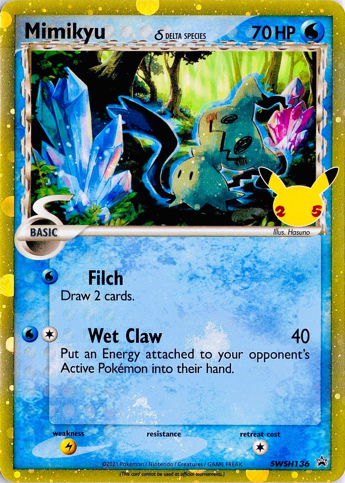 Mimikyu SWSH136 - Sword & Shield Promo