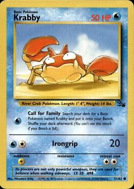 Krabby 51/62 - Fossil